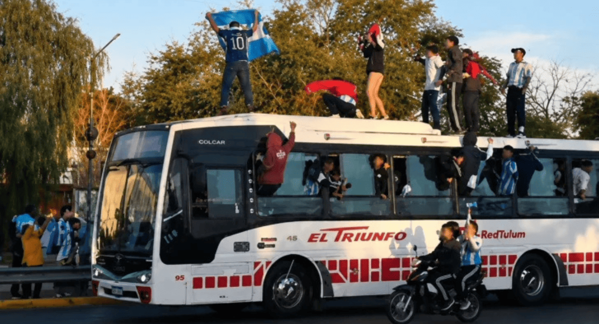 Medida oficial: suspenden el transporte público en San Juan por la final del Mundial. Medida oficial: suspenden el transporte público en San Juan por la final del Mundial.