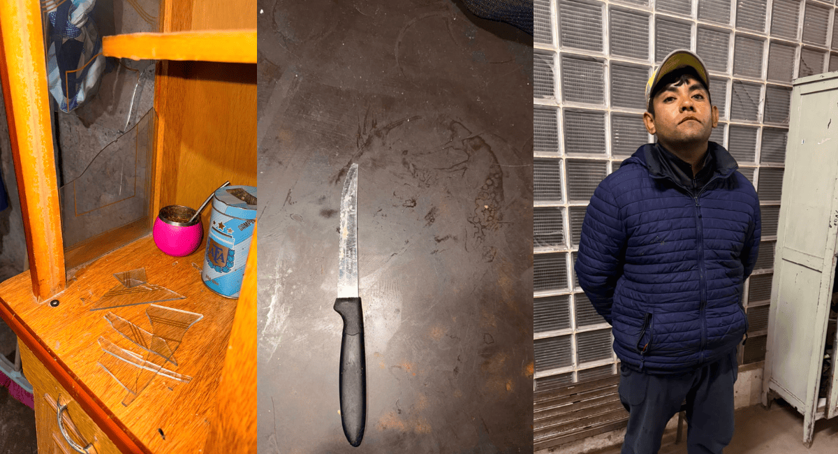 Pocito: atacó a su hijo, amenazó a su pareja con un cuchillo e irá al Penal Pocito: atacó a su hijo, amenazó a su pareja con un cuchillo e irá al Penal