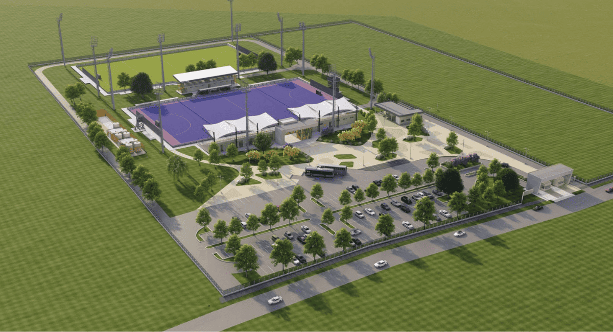 Orrego anunció la construcción del primer Estadio de Hockey sobre Césped Orrego anunció la construcción del primer Estadio de Hockey sobre Césped
