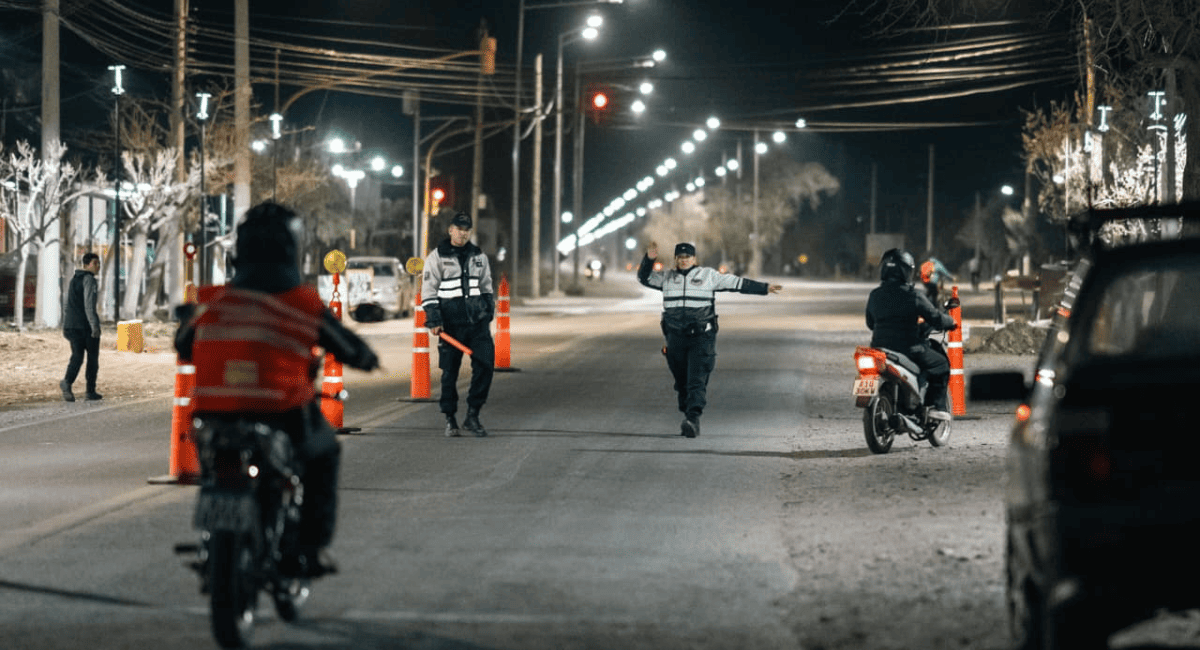 Fuerte despliegue policial en San Juan: hubo 69 aprehendidos durante los controles preventivos