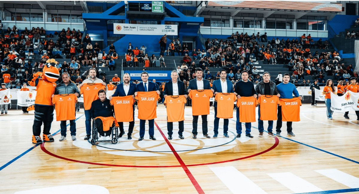 Orrego inauguró la etapa final de los Juegos Evita