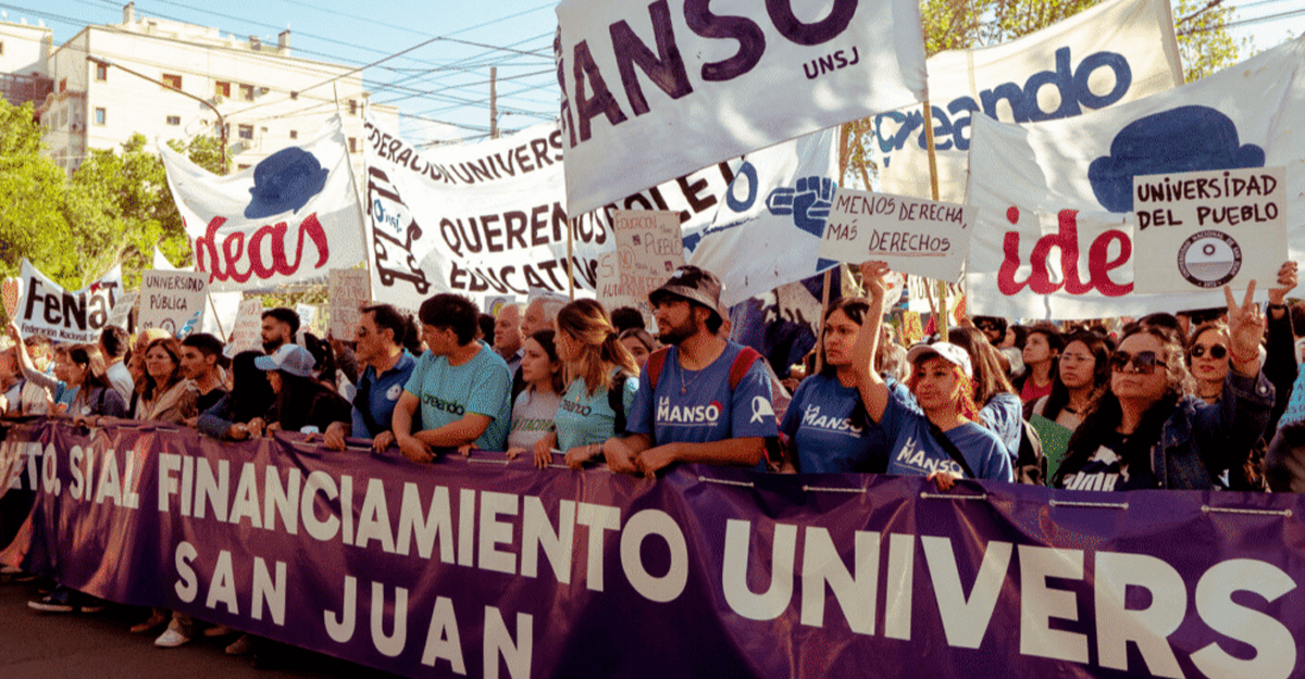Sin clases en la UNSJ: los gremios universitarios van al paro
